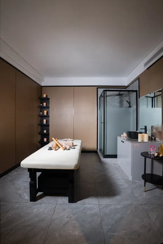 Private massage room